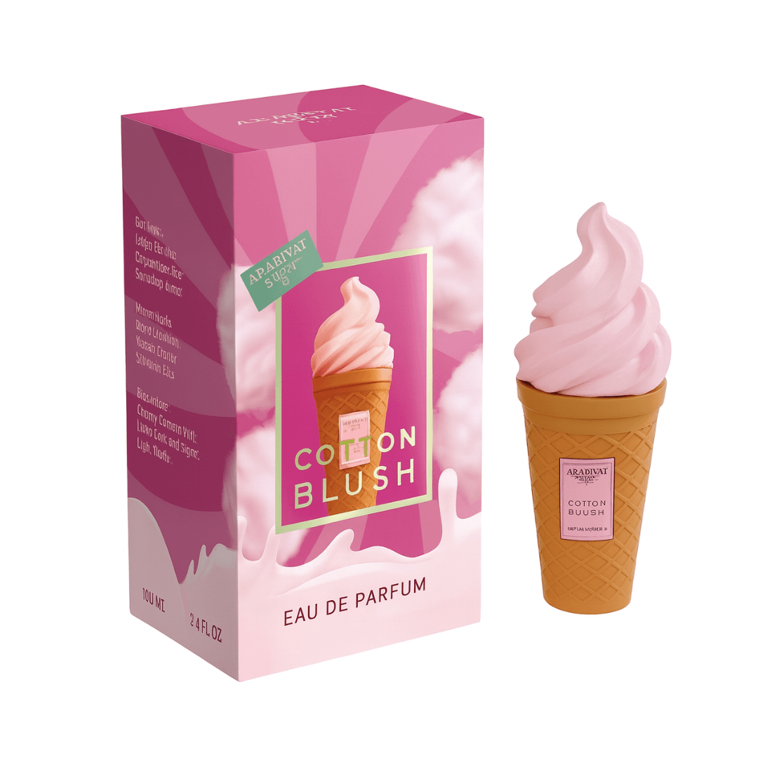 Arabiyat Prestige Cotton Blush Parfum - zarter, pudriger Duft mit sanfter Blumigkeit